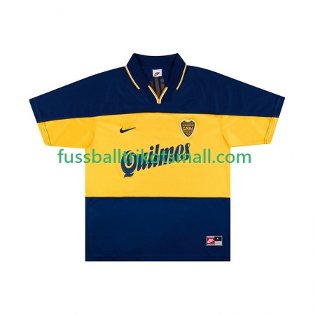 Fußballtrikots CA Boca Juniors 1999 2000 Retro Kurzarm Heimtrikotsatz kaufen